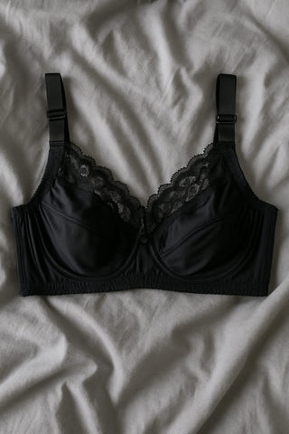 LunaLift Bra-Midnight Black