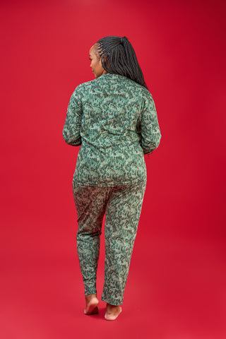 Rich Aunty Lounge Pyjama Set