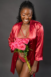 The Love Affair Satin Gown