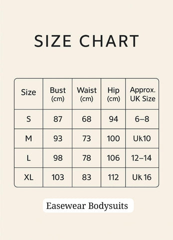 Easewear Bodysuit-Short Sleeve