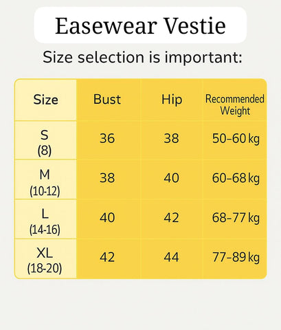 Easewear Lounge Vest (With Inbuilt Bra)