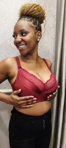 LunaLift Bra-Berry (Wine Red)