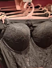 Hot Baddie Corset Bra-Ebony