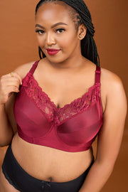 LunaLift Bra-Berry (Wine Red)
