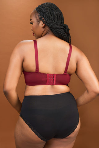 LunaLift Bra-Berry (Wine Red)