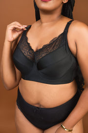 LunaLift Bra-Midnight Black