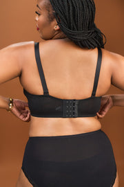 LunaLift Bra-Midnight Black