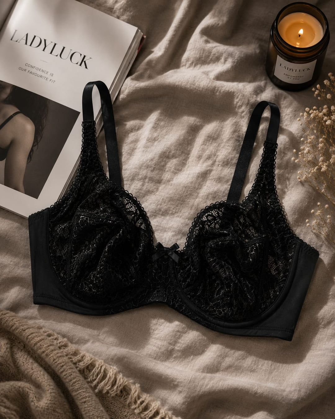 The Maya Lace Bra – LadyLuck Shapewear