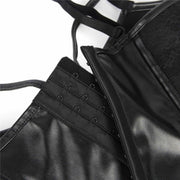 Leather Boudoir Corset